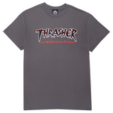 Thrasher Slash T-shirt Charcoal