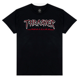 Thrasher Slash Tshirt Black