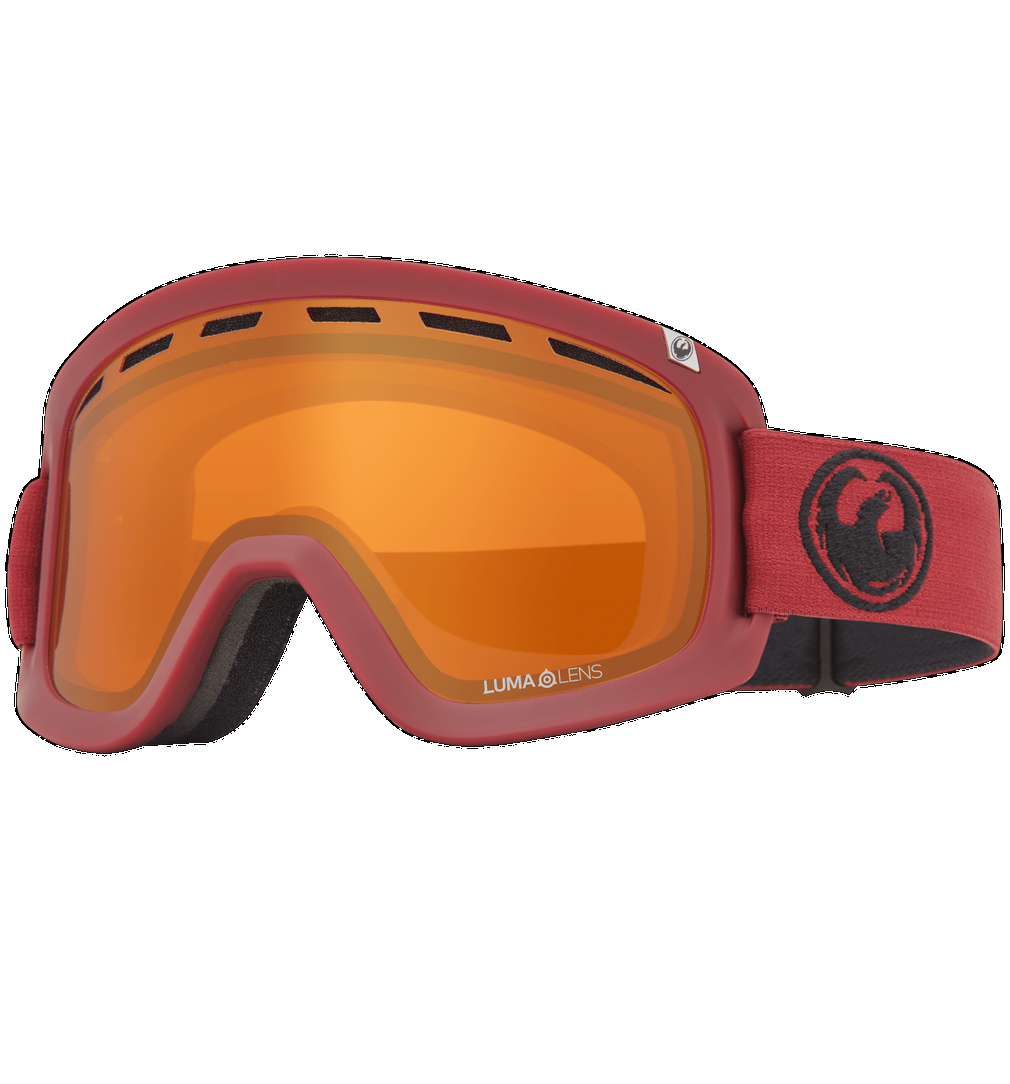 Dragon D1 OTG Goggles Cordovan Mid Am Bonus Lens