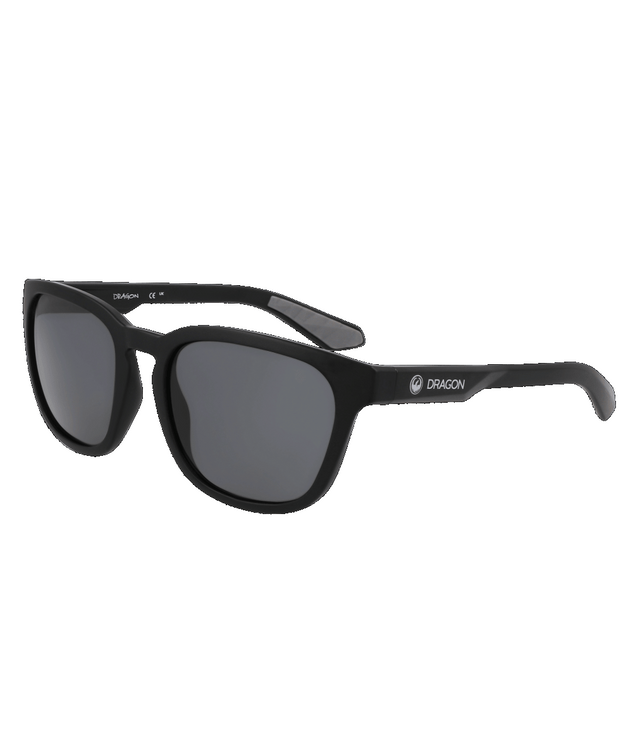 Dragon Dune H20 Polarized Matte Black LL Smoke