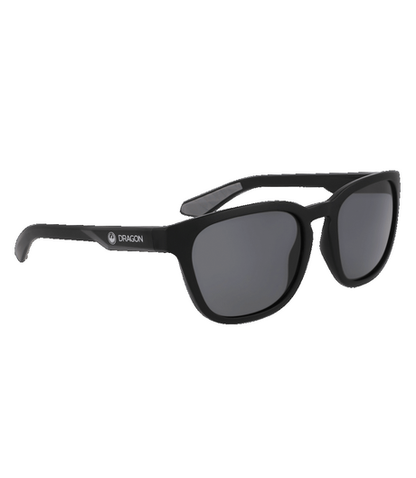 Dragon Dune H20 Polarized Matte Black LL Smoke