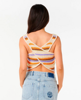 Rip Curl Cala Nights Knit Crop Womens Natural