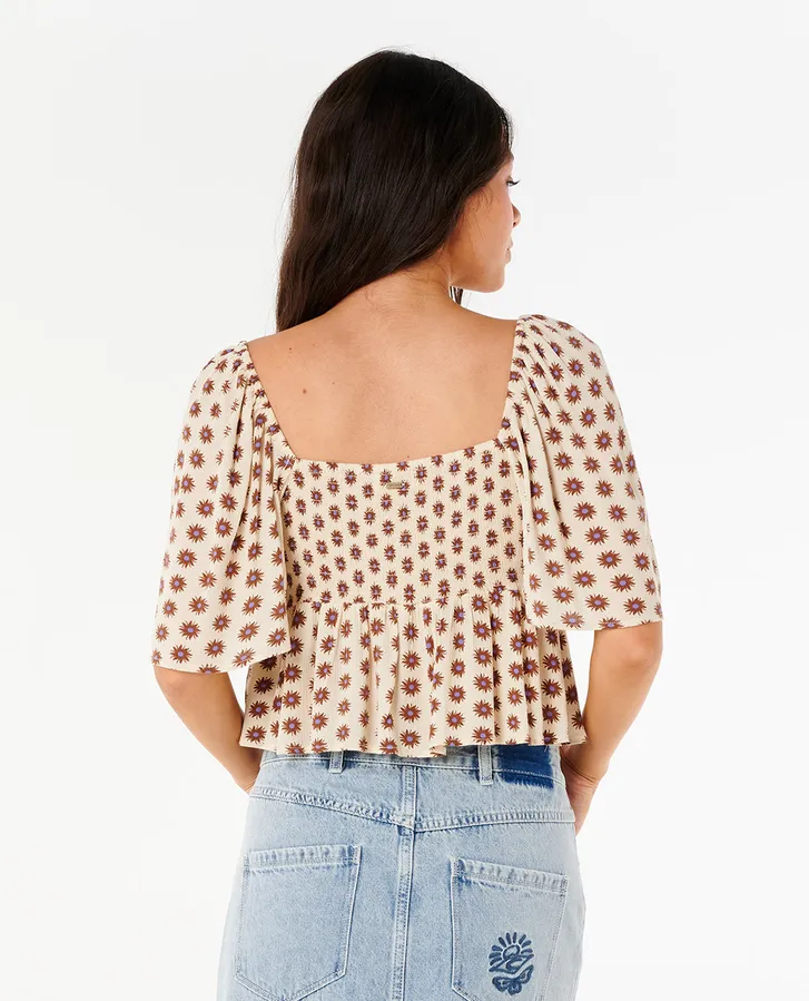 Rip Curl Cala Nights Top Womens Natural