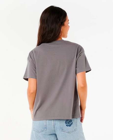 Rip Curl 4th July Relaxed Tshirt Womens Charcoal