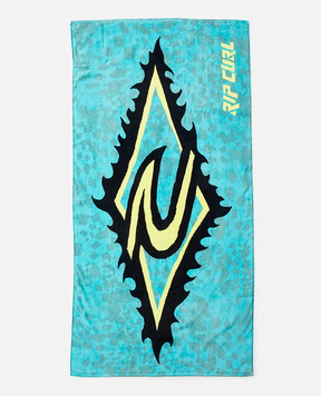 Rip Curl Sunstash Beach Towel Blue Lagoon One Size