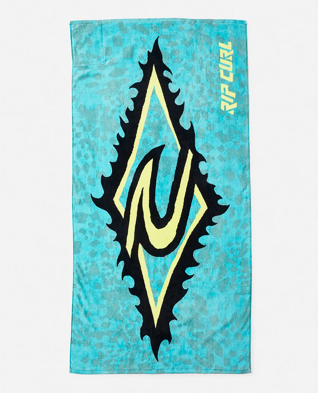 Rip Curl Sunstash Beach Towel Blue Lagoon One Size