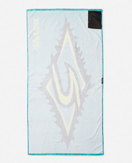Rip Curl Sunstash Beach Towel Blue Lagoon One Size