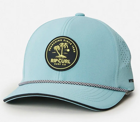 Rip Curl Hydro Elite FlexFit Hat Blue Lagoon Snapback