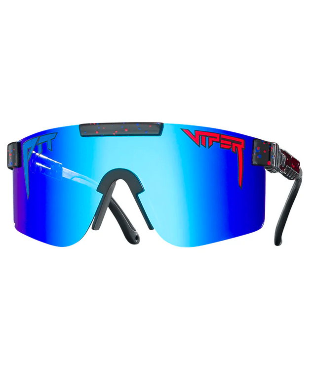 Pit Viper Originals Wide Sunglasses PeaceKeeper Blue Polarized