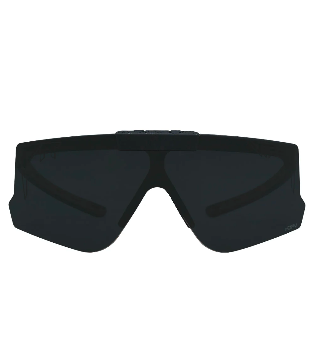 Pit Viper Flip-Offs Sunglasses Backing Out Smoke Polarized