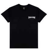 Thrasher Little Thrasher Logo Tshirt Black White