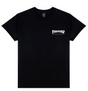 Thrasher Little Thrasher Logo Tshirt Black White