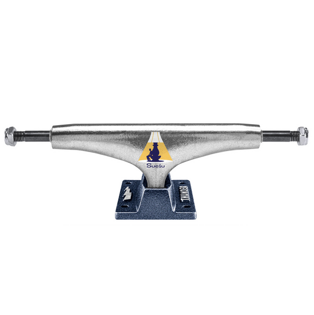 Thunder Suciu Nightwatch Inverted Trucks Navy Polished 148mm Set