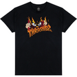 Thrasher Sucka Free Neckface Tshirt Black Orange