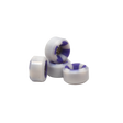 Social Clouds Dual Durometer Pro Fingerboard Wheels Purple White 60d Soft