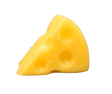 Social Cheeze Wedge Wax Yellow 1inch