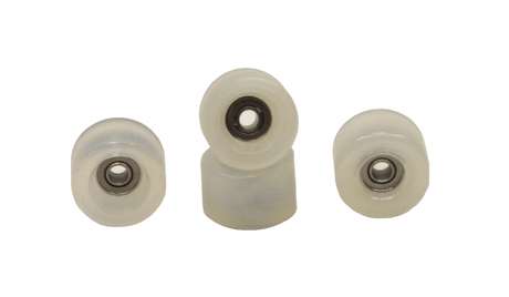 Social Bowl Offset Pro Fingerboard Wheels Clear 7.6mmx4.9