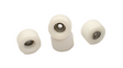 Social Ultra Resin Hand Cut Pro Fingerboard Wheels White 7.5mmx4.5