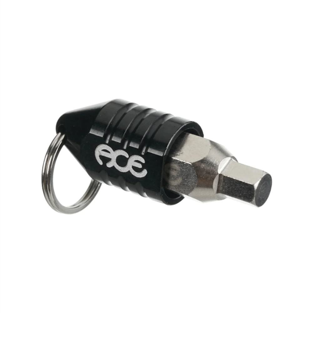 ACE Inverted Magna Adapter Silver Black 1 Inch