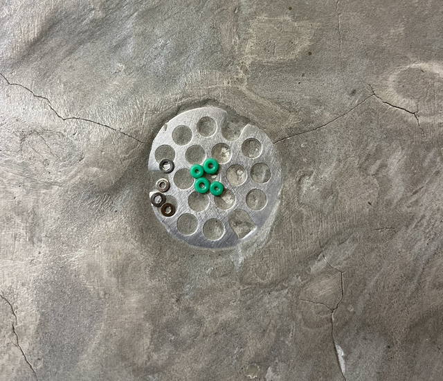 Social O-ring Fingerboard Bushings Washers Green 4pack
