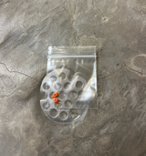 Social Indy BRT Fingerboard Truck Pivot Cups Orange 2 pack