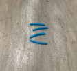 Social UnCut Fingerboard Pivot Cup Tubes Blue 4 pack