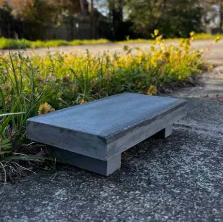Blackthumb Lifted Mannie Pad Concrete Grey Black 4 x 8