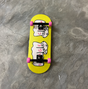 Sewage Crew Fists Fingerboard Complete Yel Pink 34mm