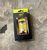 Sewage Crew Fists Fingerboard Complete Yel Pink 34mm
