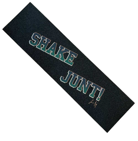 Shake Junt Mob Jamie Foy Collegiate Grip Tape Green Orange Black 9x33