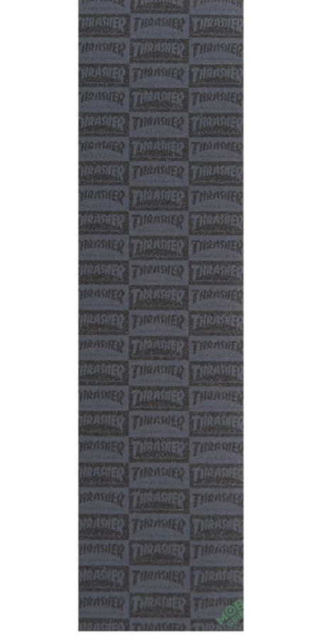 MOB Thrasher Checkerboard Logo Black Grey 9x33