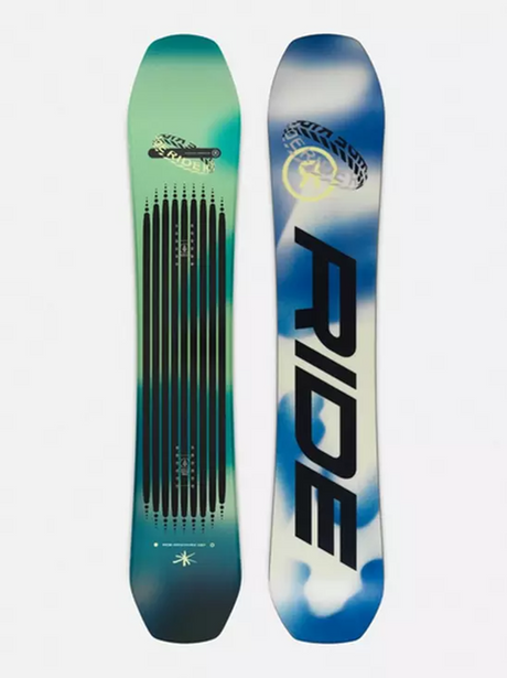 Ride Moderator Snowboard 26 Green 157 Wide