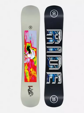 Ride Burnout Snowboard 26 Black 155