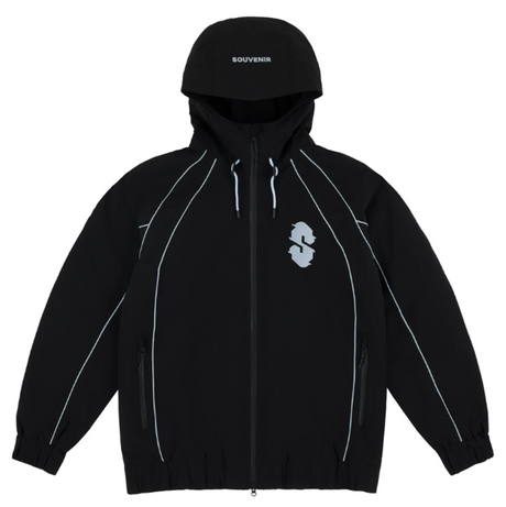 Souvenir Track Snow Jacket Mens Black XL