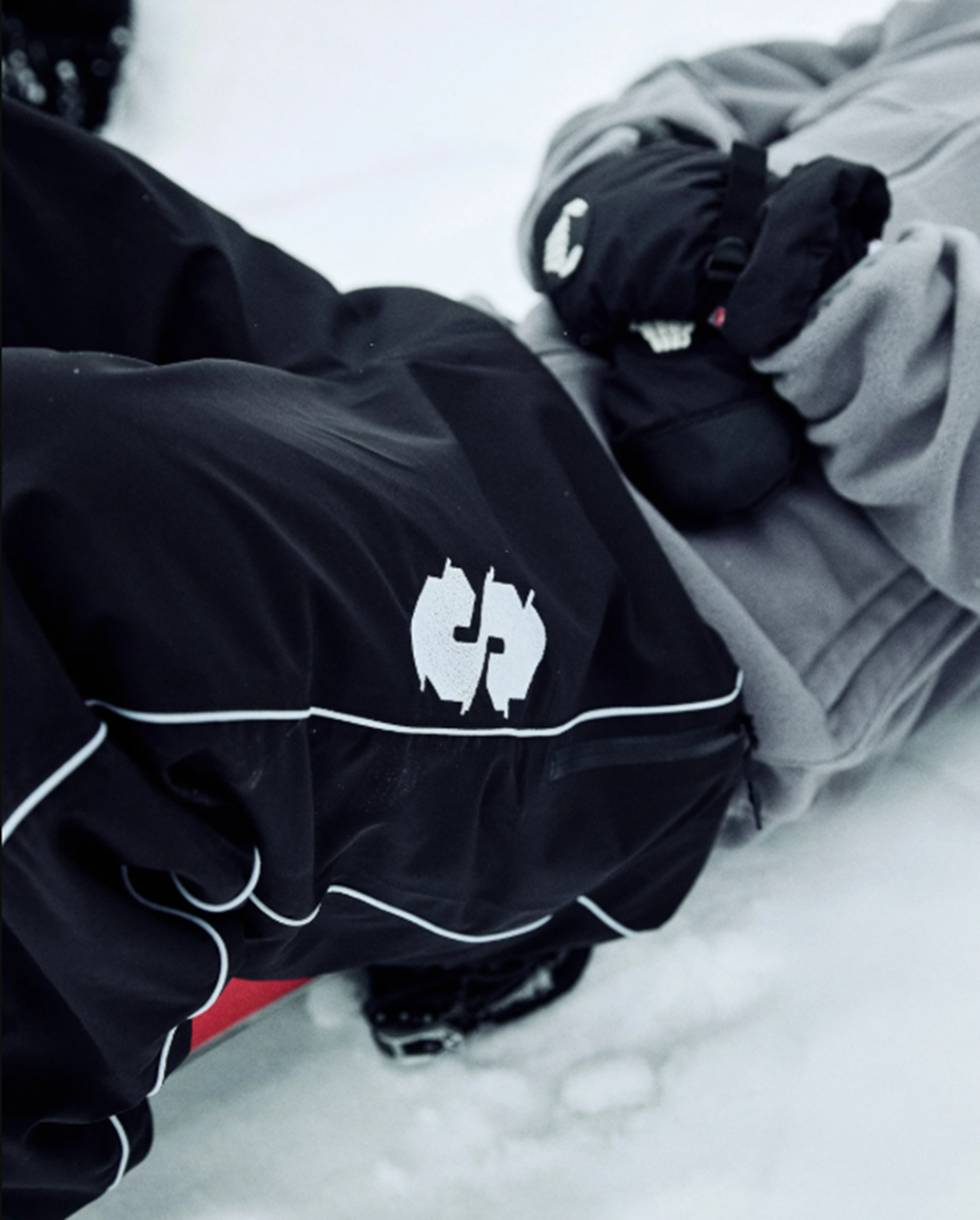 Souvenir Track Snow Pants Mens Black