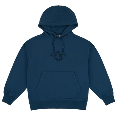 Souvenir Enzyme Wash Snow Hoodie Mens Vintage Blue L