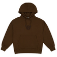 Souvenir Enzyme Wash Snow Hoodie Mens Milk Chocolate