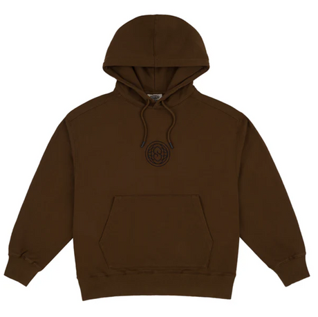 Souvenir Enzyme Wash Snow Hoodie Mens Milk Chocolate M