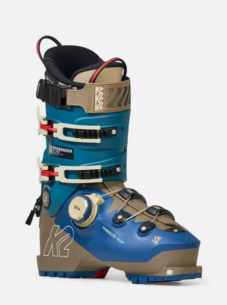 K2 Mindbender 120 Boa Ski Boots Mens 2026 Blue Brown