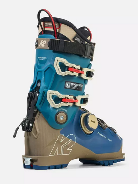 K2 Mindbender 120 Boa Ski Boots Mens 2026 Blue Brown