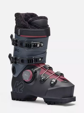 K2 BFC 95 BOA Ski Boots Womens 2026 Grey Ruby