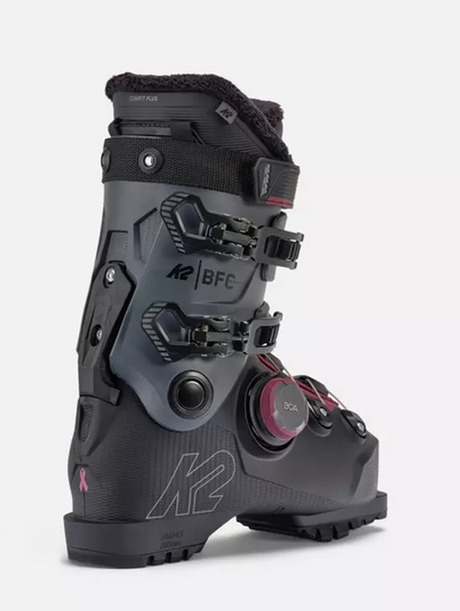 K2 BFC 95 BOA Ski Boots Womens 2026 Grey Ruby