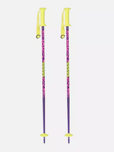 K2 Charm Youth Ski Poles Purple 32in / 80cm