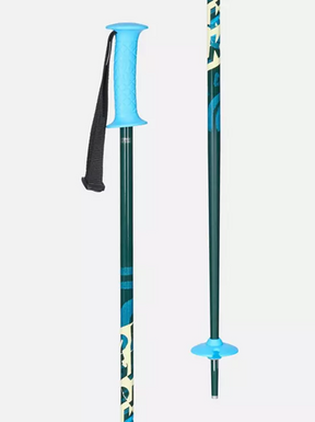 K2 Decoy Youth Ski Poles Green 32in / 80cm