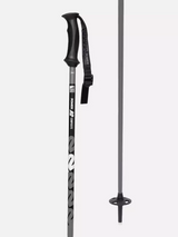 K2 Power Composite Ski Poles Gunmetal 44in