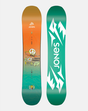 Jones Prodigy Youth Snowboard 2026 Orange 125