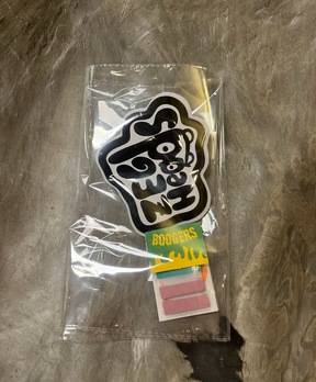 BlackThumb Name Tag Fingerboard Deck Yellow 34mm Medium