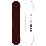 Public General Public Snowboard 26 Burgundy 150
