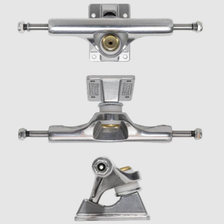 Slappy ST1 Inverted Hollow Ultra Low Kingpin Trucks Polished 8.25 Set