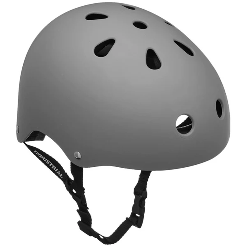 Industrial Skate Helmet Flat Grey Small
